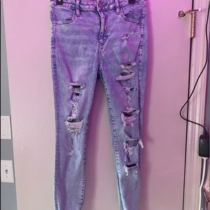 Light Blue Wash American Eagle Jeans